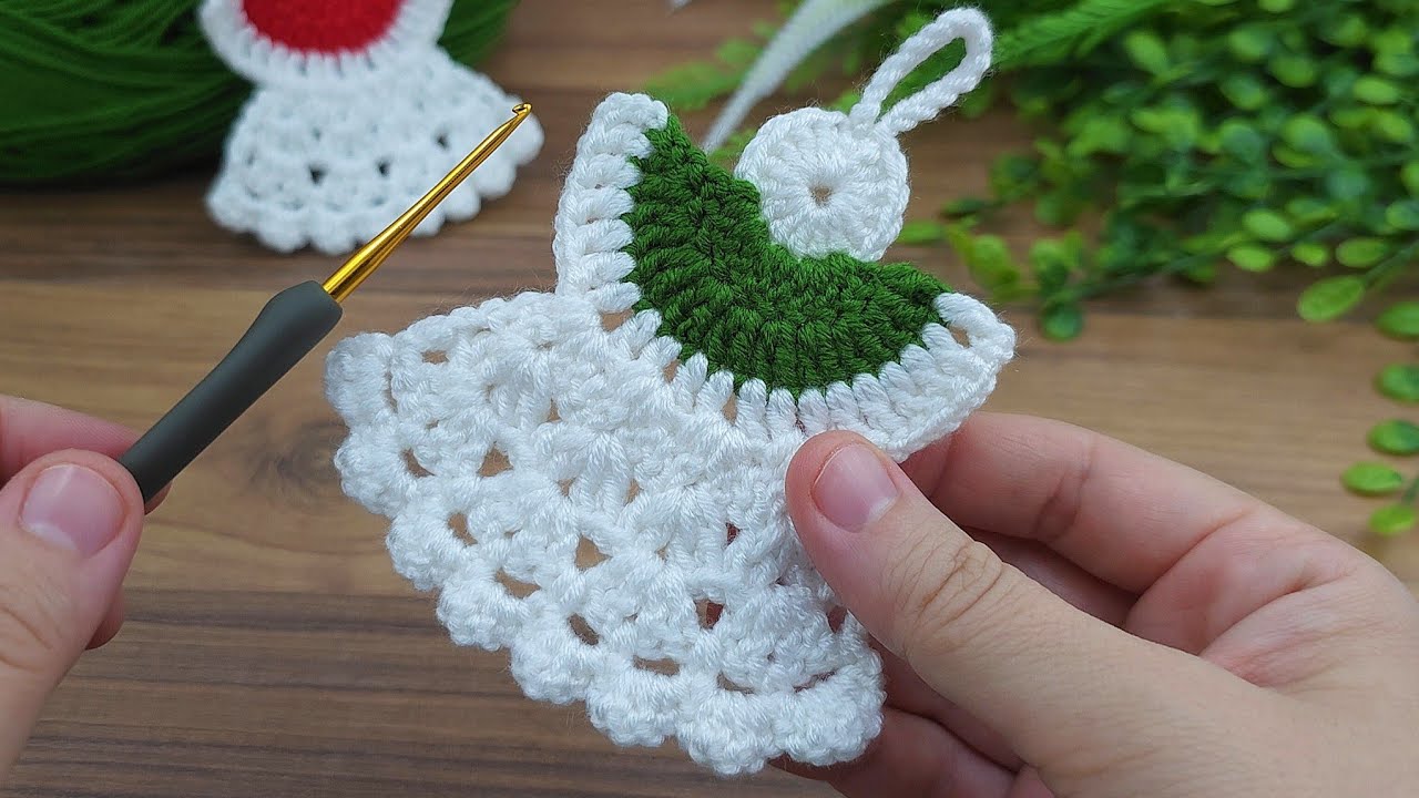 Crochet Christmas Tree Angel