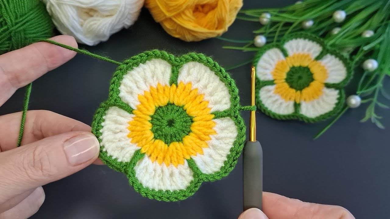 Crochet Cute Flower